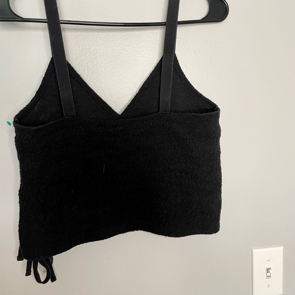 Madewell knitted tank with double side ties: size S - Picture 6 of 7